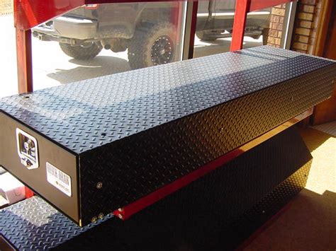 steel flatbed tool boxes|slide out toolbox for flatbed.